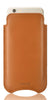 NueVue iPhone 8 / 7 Plus case tan leather sleeve