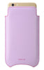 NueVue iPhone 8 / 7 Plus Case Purple vegan leather sleeve case