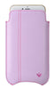 NueVue iPhone 8 / 7 Plus Case Purple vegan leather sleeve case