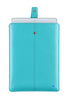 NueVue iPad Case Blue Vegan Leather self cleaning interior