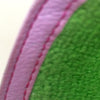 NueVue iPhone 8 / 7 case purple vegan leather self cleaning microfiber interior