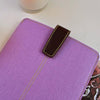Apple iPad mini Sleeve in Light Purple Canvas | Screen Cleaning Sanitizing Case
