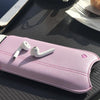 NueVue iPhone 8 / 7 case purple vegan leather sleeve lifestyle 1