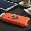 NueVue iPhone 8 / 7 Case orange vegan leather case lifestyle 1