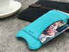 NueVue iPhone 8 / 7 Case vegan blue leather sleeve lifestyle 2