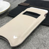 NueVue iPhone 6 Plus Case White leather with window