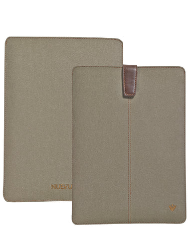 Samsung Galaxy Tab S2 Sleeve Case in Khaki Cotton Twill
