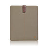Apple iPad Sleeve Case in Khaki Cotton Twill | Screen Cleaning Sanitizing Lining
