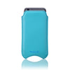 NueVue iPhone 13 mini case blue vegan leather self cleaning interior