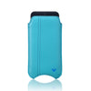 NueVue iPhone 6 case blue vegan leather self cleaning interior