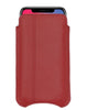 Apple iPhone 16 / 16 Pro Rose Red Faux Leather Wallet Case with NueVue Patented Antimicrobial, Germ Fighting and Screen Cleaning Technology