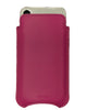 Apple iPhone 16 / 16 Pro Samba Red Leather Case with NueVue Patented Antimicrobial, Germ Fighting and Screen Cleaning Technology