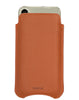 Apple iPhone 16 / 16 Pro Tan Faux Leather Case with NueVue Patented Antimicrobial, Germ Fighting and Screen Cleaning Technology