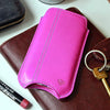 NueVue 6s Plus pink leather case lifestyle 1