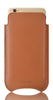 NueVue iPhone 13 mini case tan leather self cleaning case