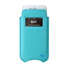 NueVue iPhone 6 case blue vegan leather self cleaning interior