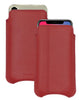 NueVue iPhone X faux leather case Red