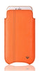 NueVue iPhone 8 / 7 Case orange vegan leather case