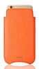 NueVue iPhone 8 / 7 Case orange vegan leather case