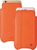 NueVue iPhone 8/7 Plus case orange vegan leather sleeve case