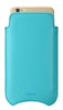 NueVue iPhone 8 / 7 Plus blue vegan leather sleeve case