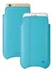 NueVue iPhone 6 Plus Case Blue Vegan leather self cleaning case