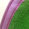 NueVue iPhone 8 / 7 case purple vegan leather sleeve interior