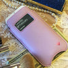 NueVue iPhone 11 and iPhone XR Case Faux Leather | Sugar Purple | Sanitizing Screen Cleaning Case