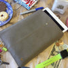 NueVue iPad mini case Khaki Cotton Twill self cleaning case