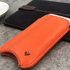 NueVue iPhone 13 mini Plus Orange Pouch cleaning case