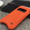 NueVue iPhone 6 Plus Orange Pouch cleaning case