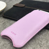 NueVue iPhone 6 Plus Case Purple Vegan self cleaning interior
