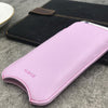 NueVue iPhone 6 Plus Case Purple Vegan self cleaning interior