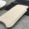 NueVue iPhone 14 Pro Max Case White leather with window