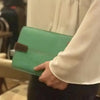 NueVue Aqua Green Apple iPad Case 