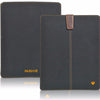 iPad Sleeve Case in Black Cotton Twill | Screen Cleaning Sanitizing Sleeve Case.