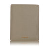 Apple iPad Sleeve Case in Khaki Cotton Twill | Screen Cleaning Sanitizing Lining