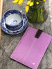 Apple iPad Sleeve Case in Light Purple Canvas | Screen Cleaning Sanitizing Lining