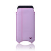 NueVue iPhone 13 mini case purple vegan leather self cleaning case