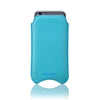 NueVue iPhone 6 case blue vegan leather self cleaning interior