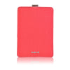 Apple iPad mini Sleeve Case in Coral Pink Canvas | Screen Cleaning Sanitizing Lining