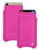 NueVue iPhone X Case Leather Pink iPhone Wallet Case
